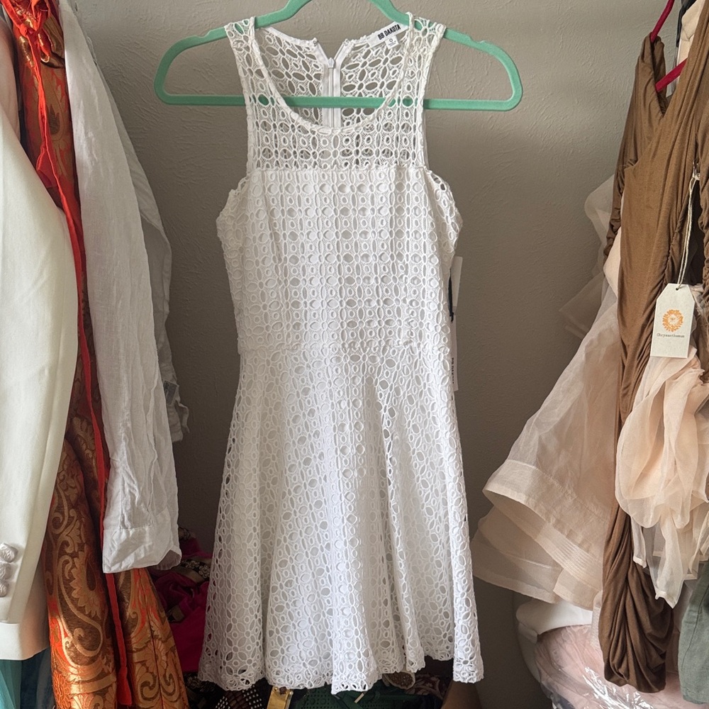 BB Dakota Ivory dress NWT